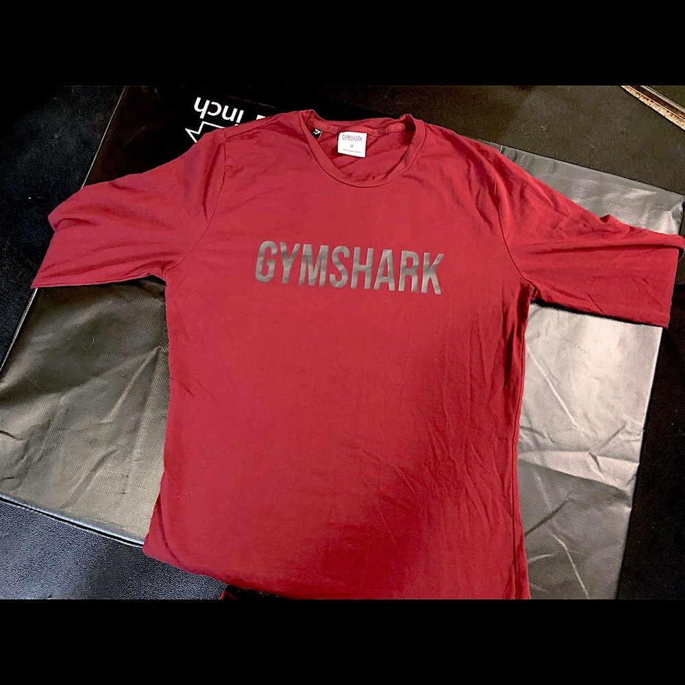 Gymshark Baselayer Long Sleeve T-Shirt - Burgandy
